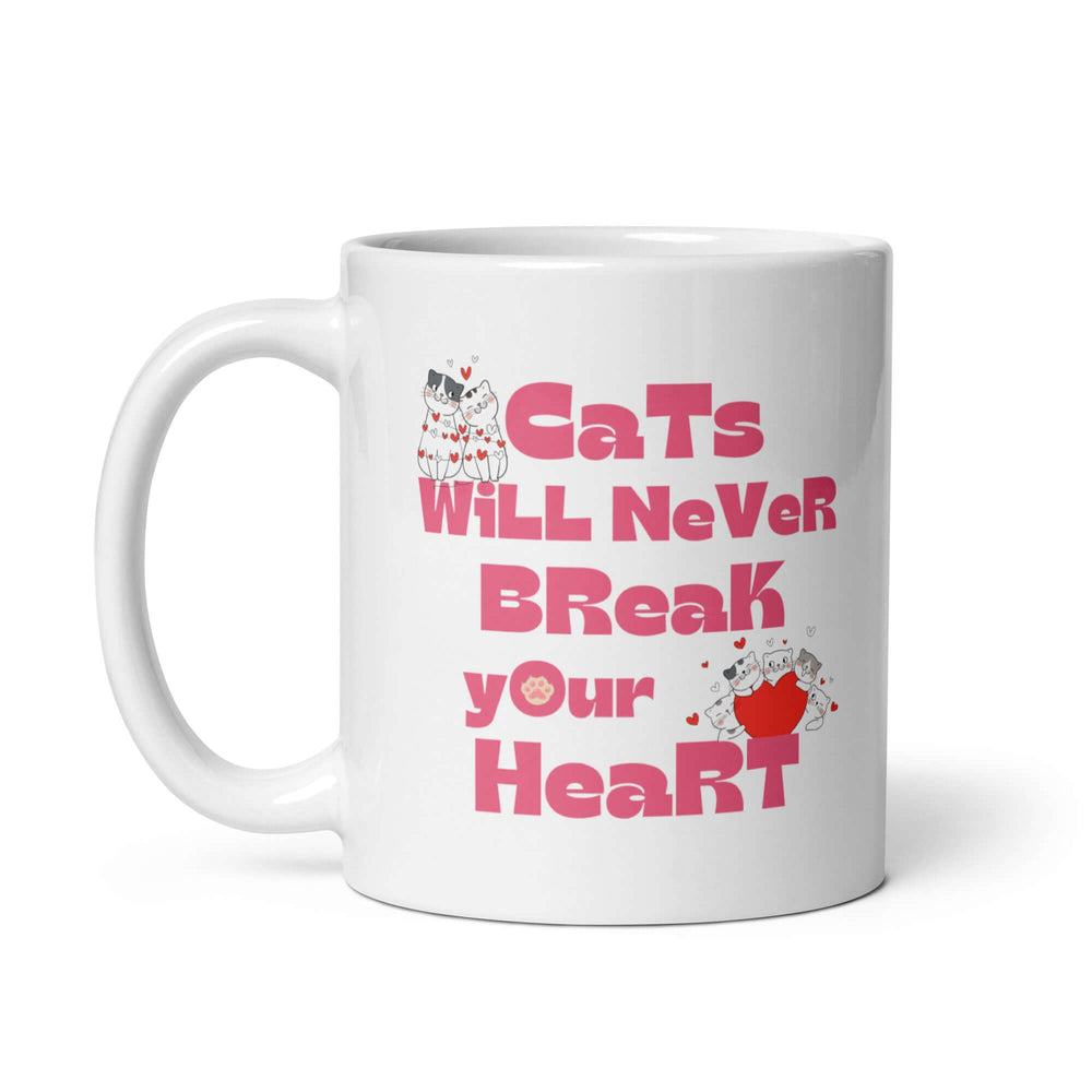 Cats Will Never Break Your Heart Coffee Mug Cup, Mugs, $ 17.50, A Moment Of Now™