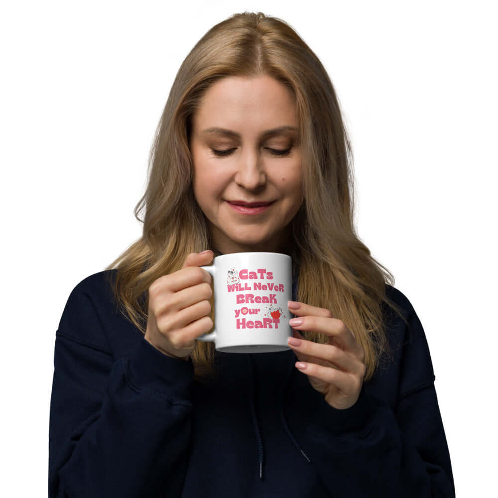 Cats Will Never Break Your Heart Coffee Mug Cup, Mugs, $ 17.50, A Moment Of Now™