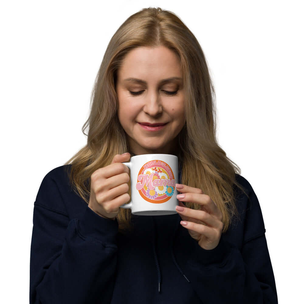 World's Best Mama Coffee Mug Cup - Perfect Gift, Mugs, $ 17.50, A Moment Of Now™