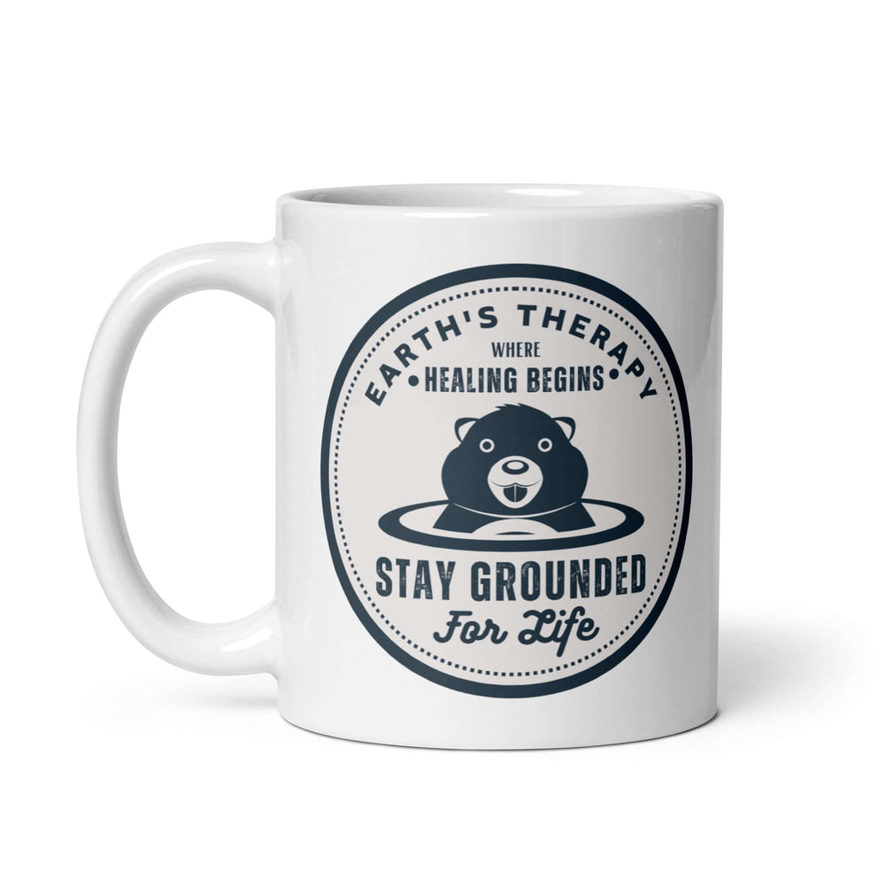 Earth's Therapy Grounding Coffee Mug Cup, Mugs, $ 17.50, A Moment Of Now™