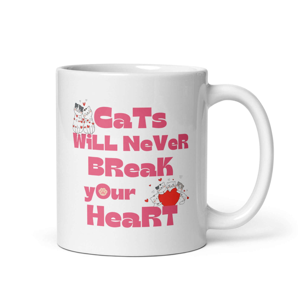 Cats Will Never Break Your Heart Coffee Mug Cup, Mugs, $ 17.50, A Moment Of Now™