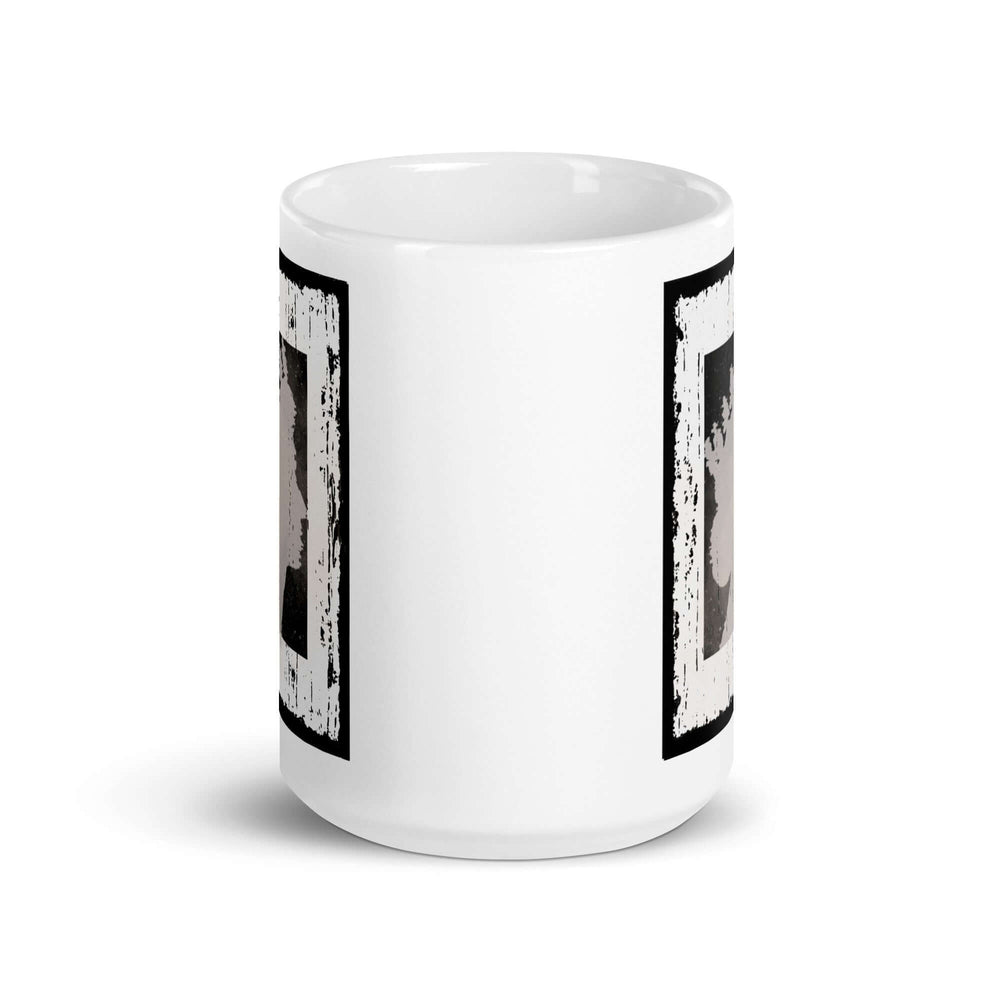The Queen Silhouette Distressed Graphic Mug, Mugs, $ 17.50, A Moment Of Now™