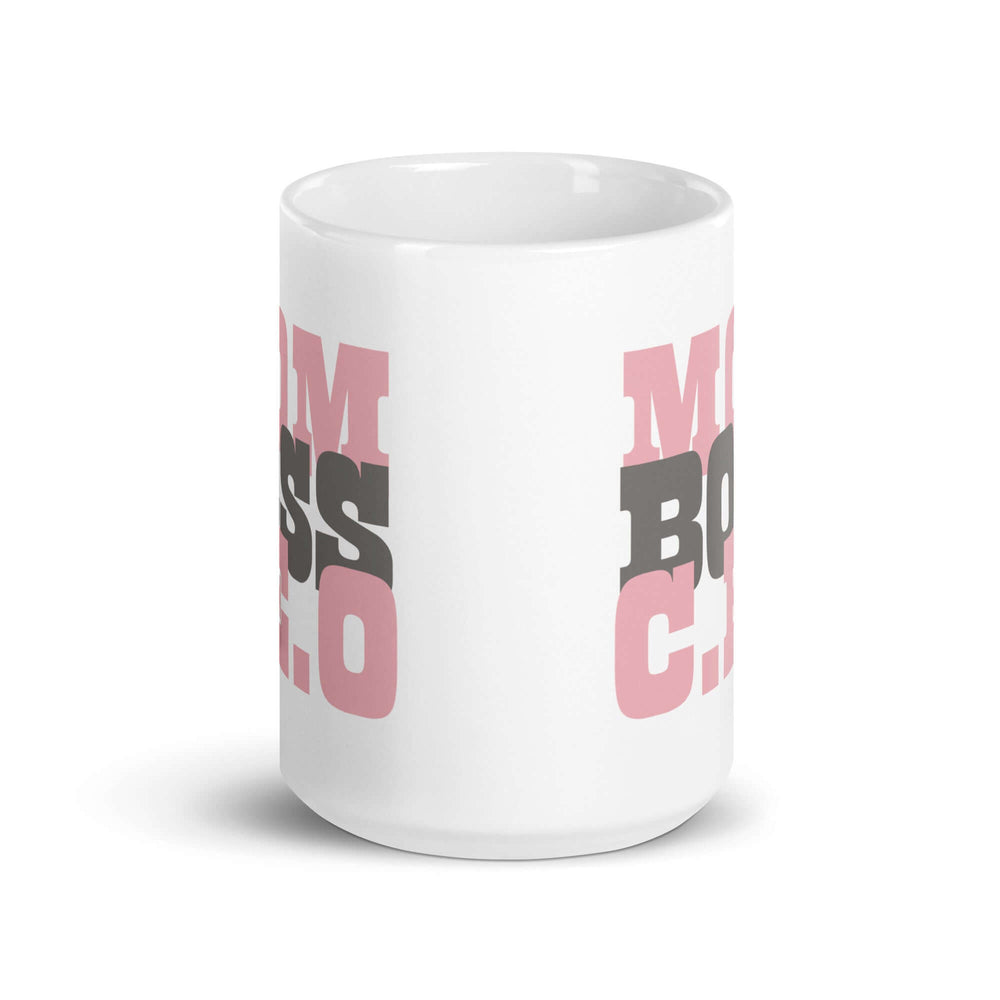 Mom Boss C.E.O Graphic Coffee Mug Cup - Perfect Gift, Mugs, $ 17.50, A Moment Of Now™