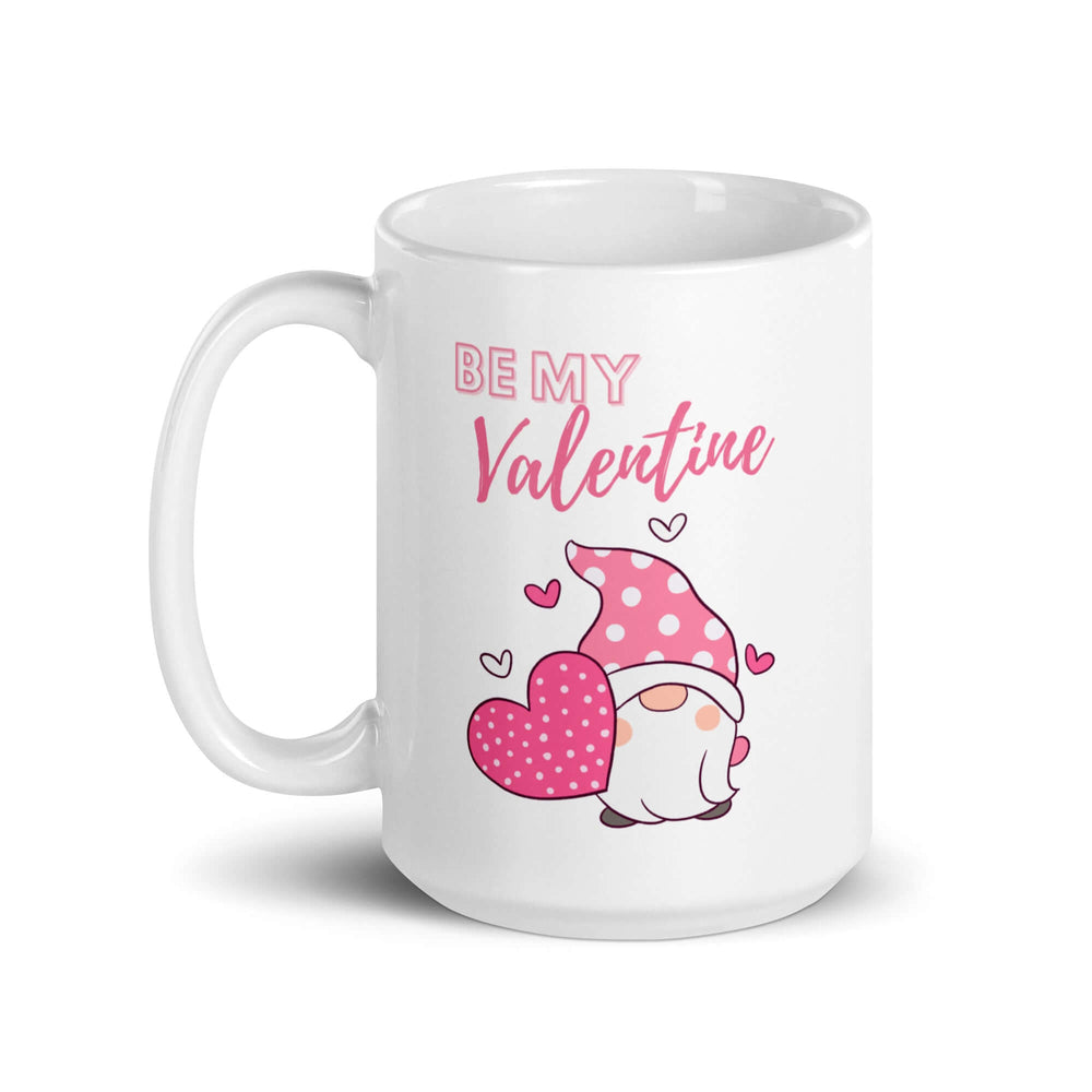 Pink Be My Valentine Gnome Mug – Sip Love!, Mugs, $ 19.00, A Moment Of Now™