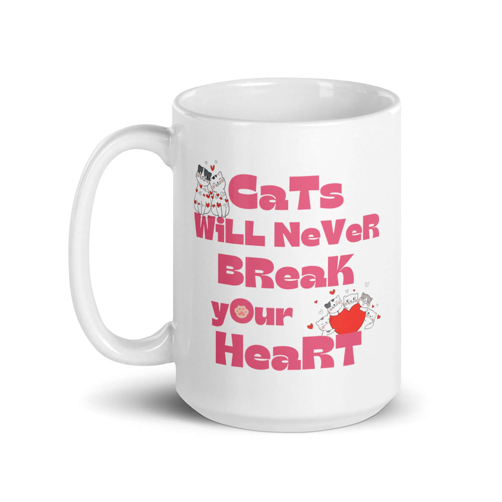 Cats Will Never Break Your Heart Coffee Mug Cup, Mugs, $ 17.50, A Moment Of Now™