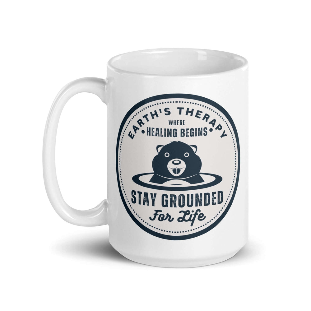 Earth's Therapy Grounding Coffee Mug Cup, Mugs, $ 17.50, A Moment Of Now™