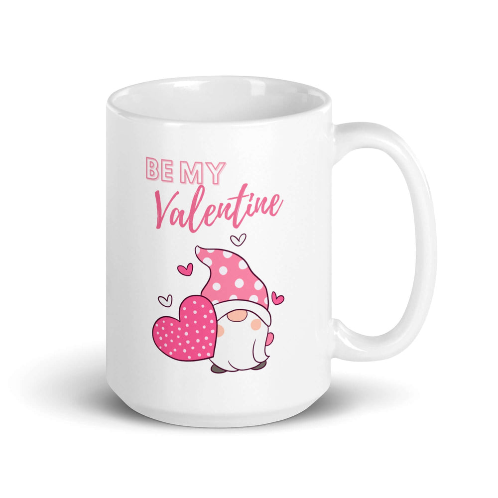 Pink Be My Valentine Gnome Mug – Sip Love!, Mugs, $ 23.50, A Moment Of Now™