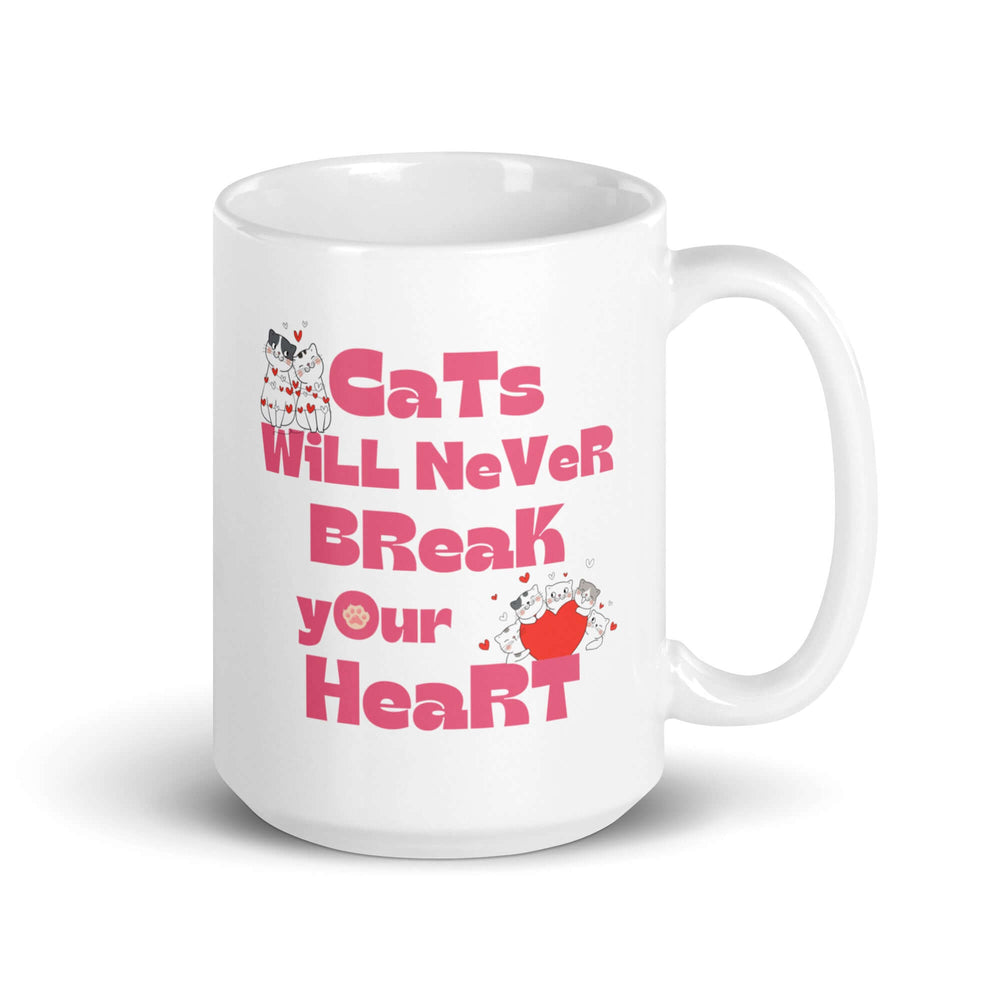 Cats Will Never Break Your Heart Coffee Mug Cup, Mugs, $ 21.50, A Moment Of Now™