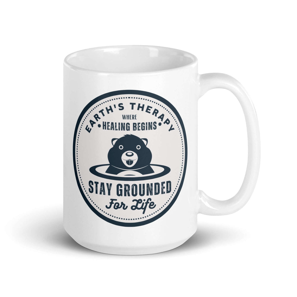 Earth's Therapy Grounding Coffee Mug Cup, Mugs, $ 21.50, A Moment Of Now™