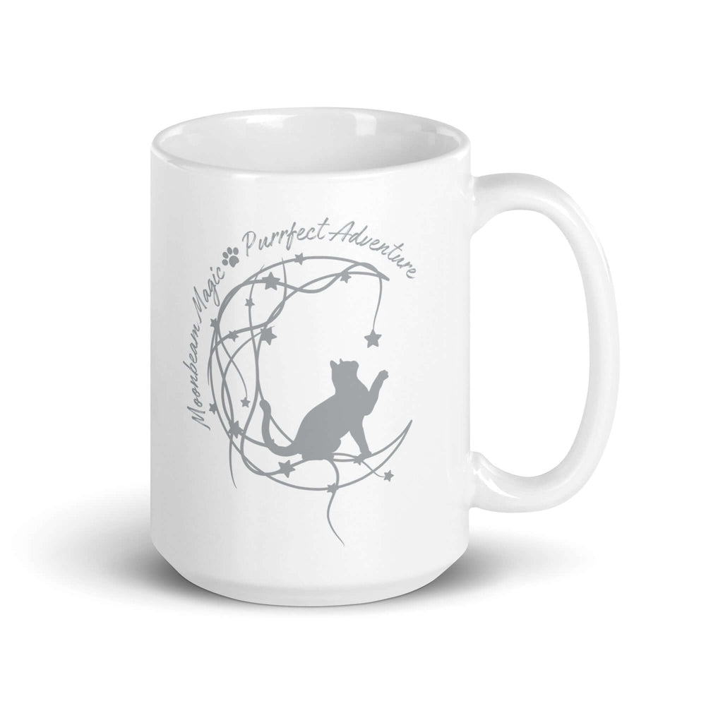 Cat On Moon Adventure Coffee Mug | Enchanting Sips, Mugs, $ 21.50, A Moment Of Now™