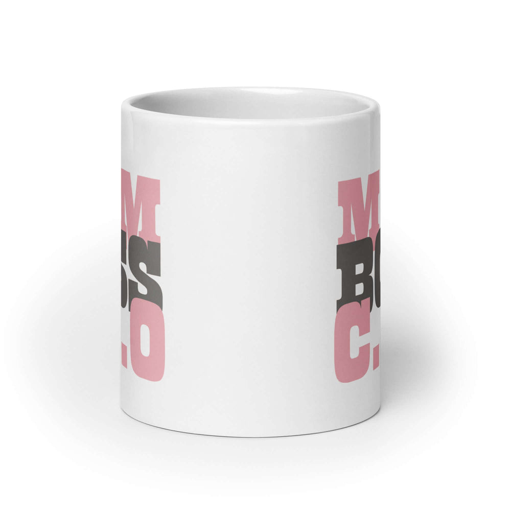 Mom Boss C.E.O Graphic Coffee Mug Cup - Perfect Gift, Mugs, $ 17.50, A Moment Of Now™