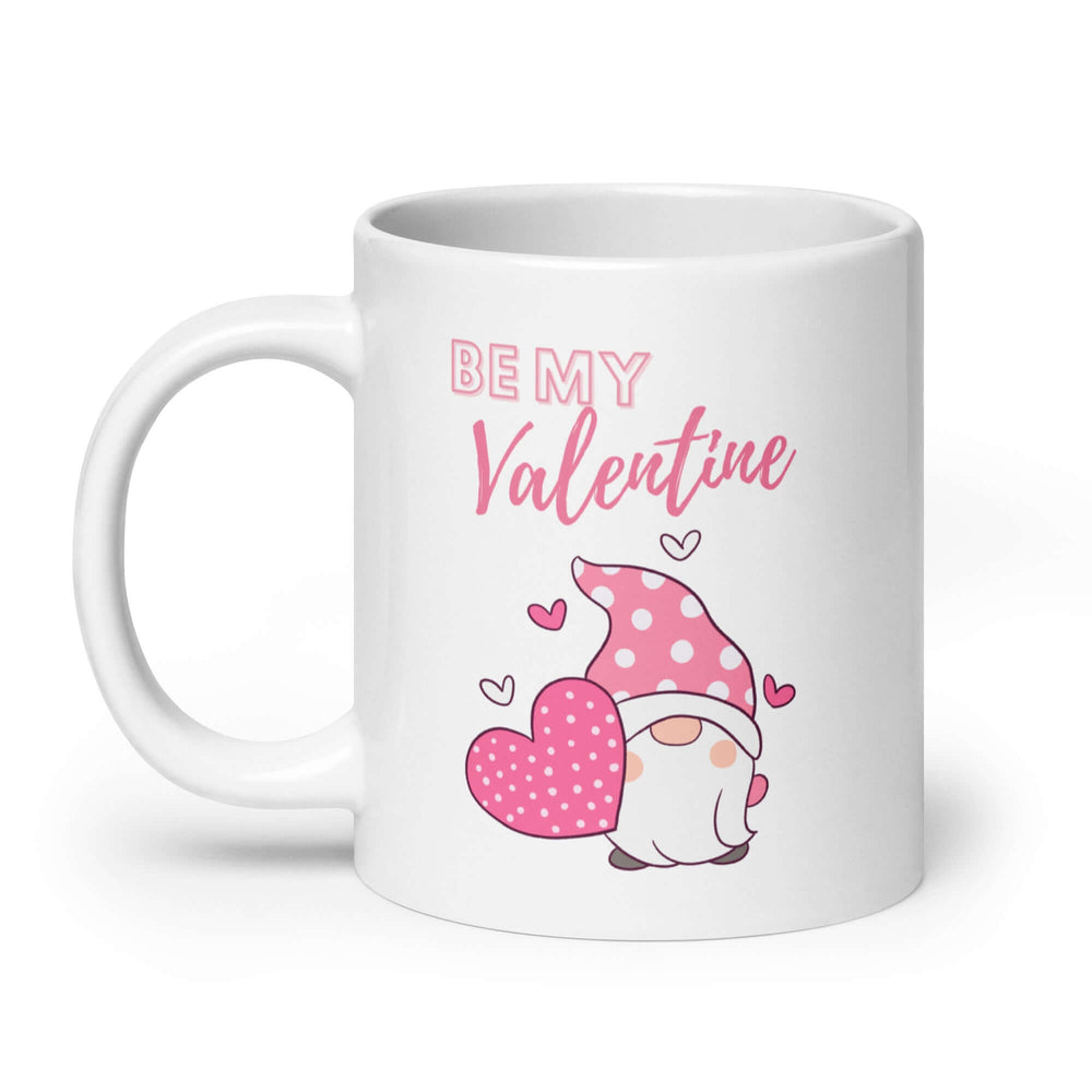 Pink Be My Valentine Gnome Mug – Sip Love!, Mugs, $ 19.00, A Moment Of Now™