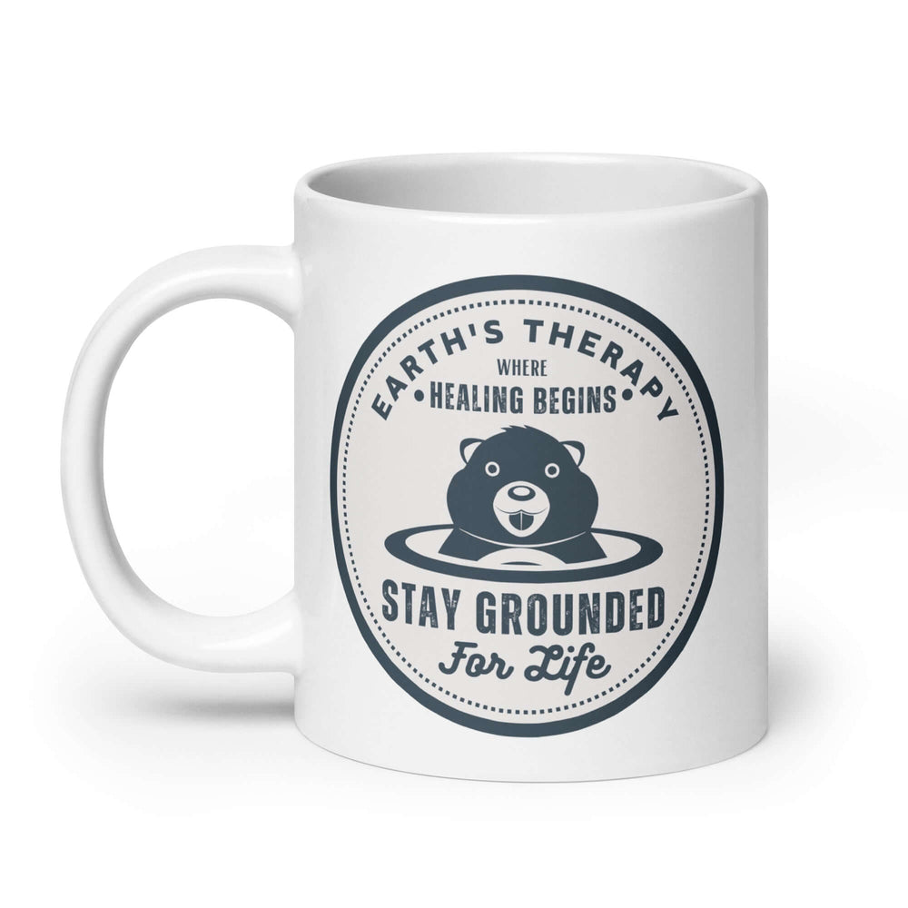 Earth's Therapy Grounding Coffee Mug Cup, Mugs, $ 17.50, A Moment Of Now™