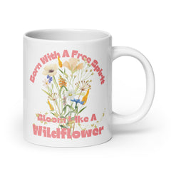 Shop Free Spirit Wildflower Statement Coffee Mug | USA Boutique & Home Decor, Mugs, USA Boutique