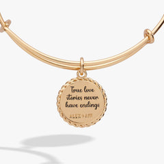 Wife 'True Love Stories Never Have Endings' Charm Bangle, Bracelets, $ 24.00, A Moment Of Now™