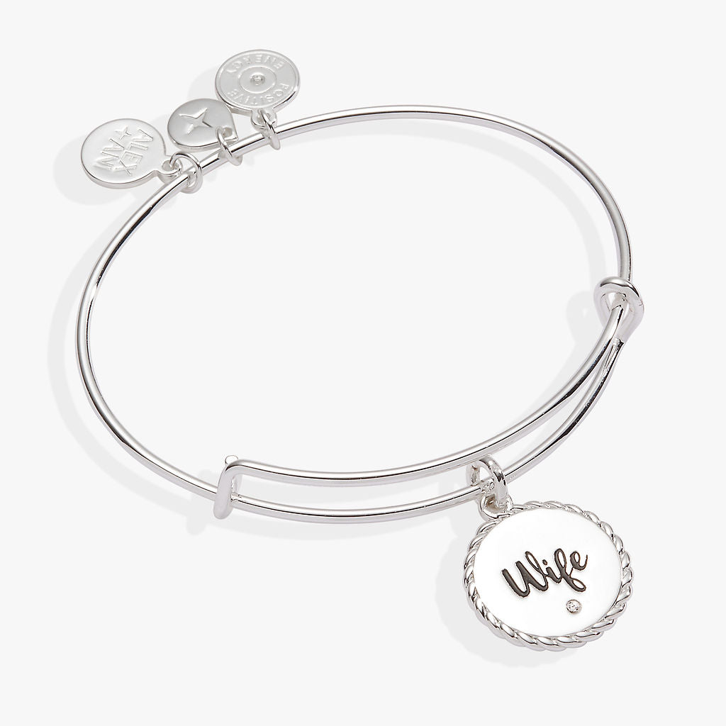 Wife Charm Bangle, Bracelets, $ 24.00, A Moment Of Now™