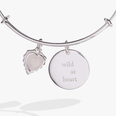 “Wild at Heart” Duo Charm Bangle, Bracelets, $ 16.90, A Moment Of Now™