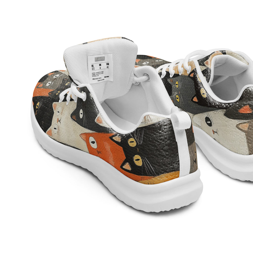 Cat Lover's Dream Women's Athletic Sneakers | Cat Print, Sneakers, $ 86.00, A Moment Of Now™