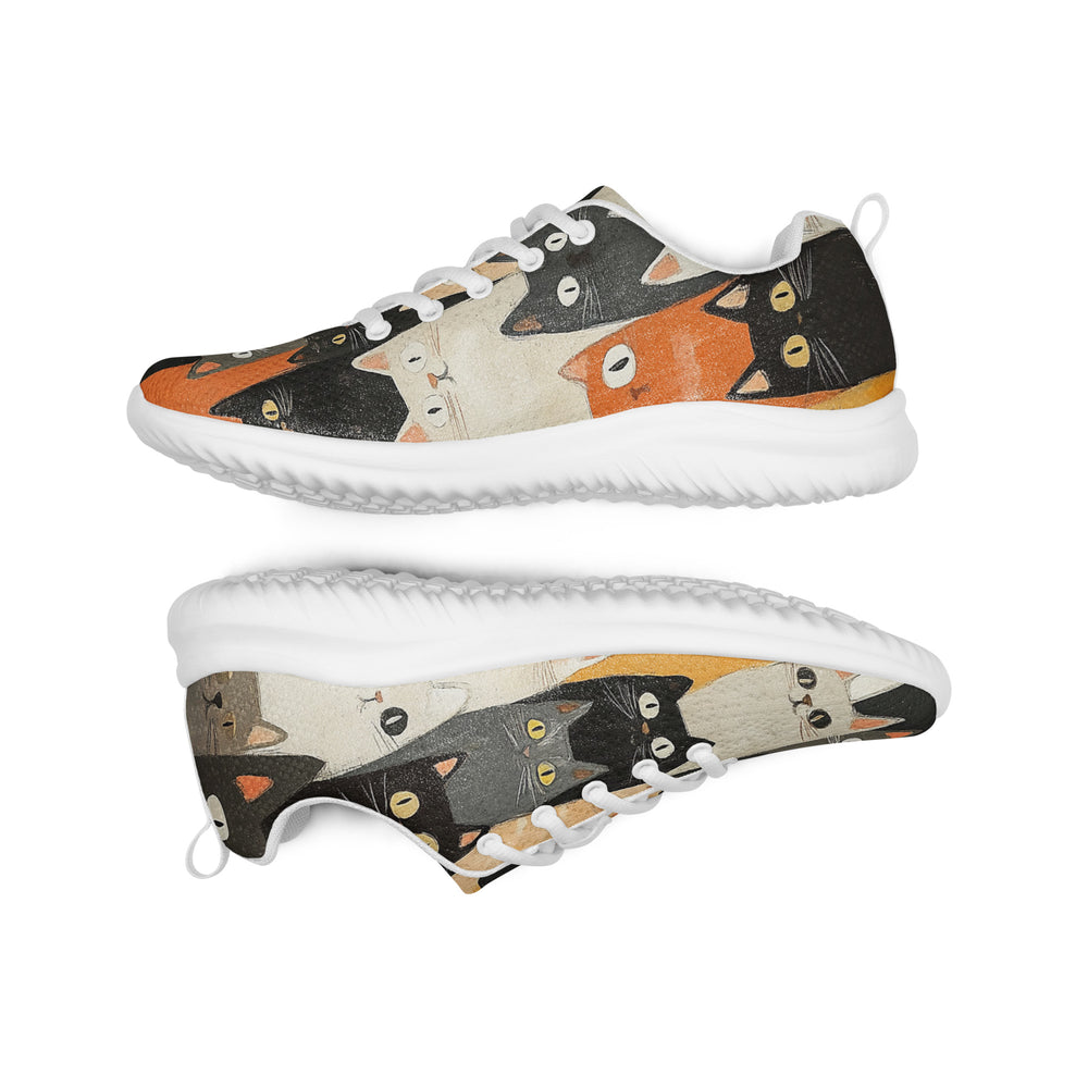 Cat Lover's Dream Women's Athletic Sneakers | Cat Print, Sneakers, $ 86.00, A Moment Of Now™