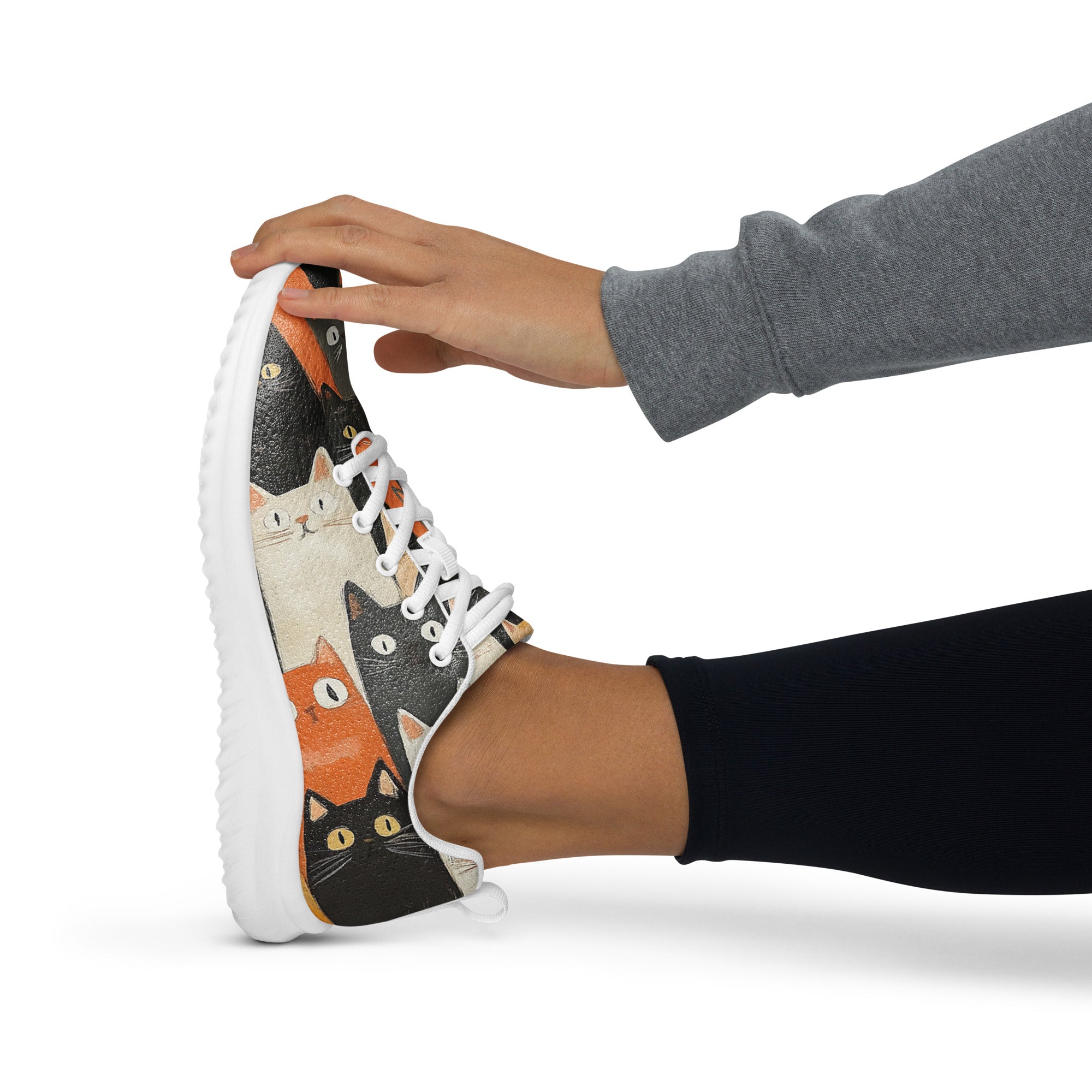 Cat Lover's Dream Women's Athletic Sneakers | Cat Print, Sneakers, $ 86.00, A Moment Of Now™