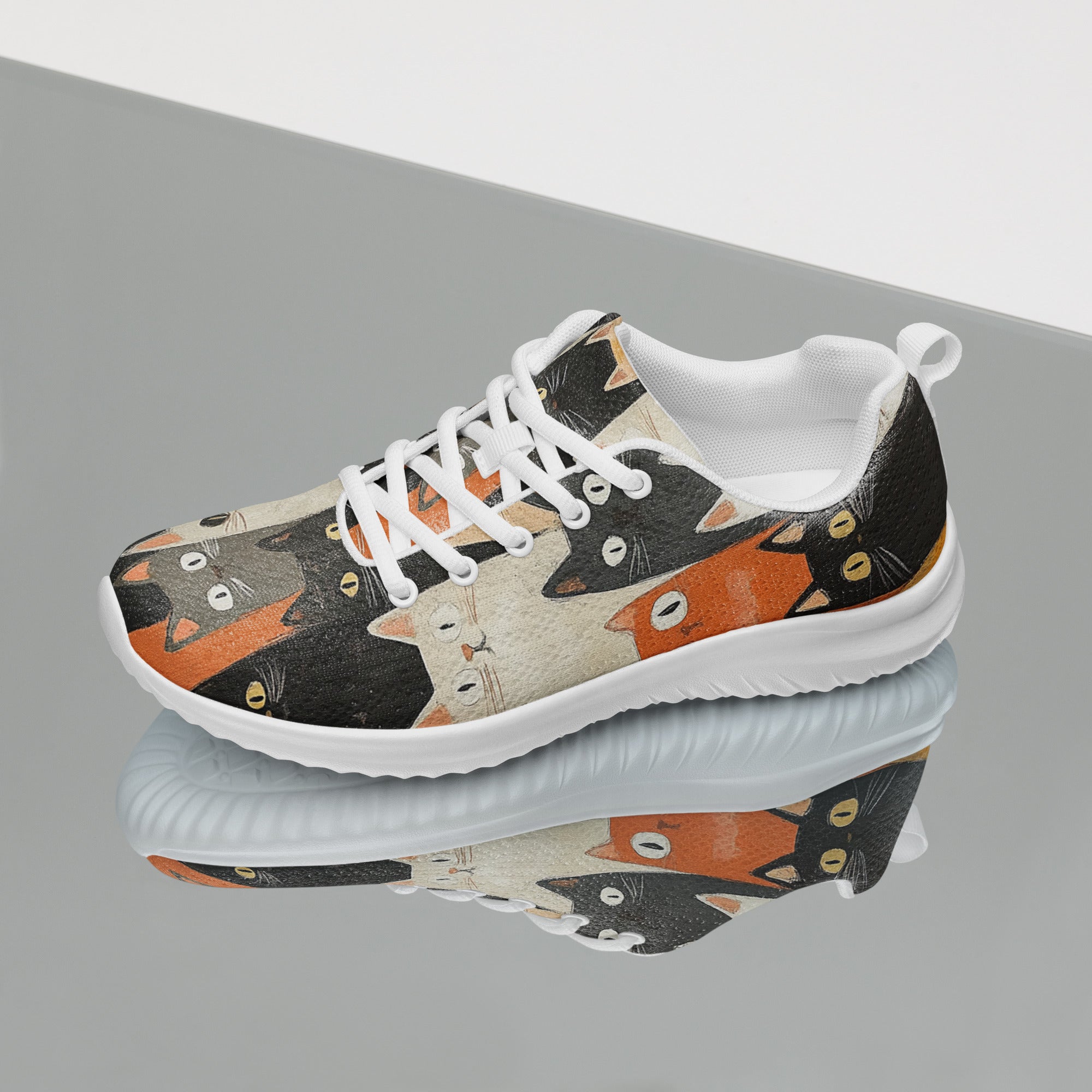 Cat Lover's Dream Women's Athletic Sneakers | Cat Print, Sneakers, $ 86.00, A Moment Of Now™