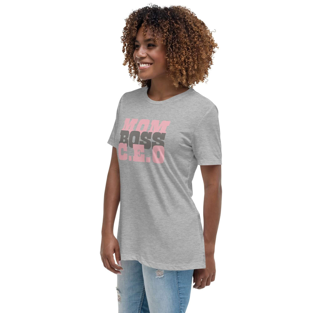 Mom Boss C.E.O Graphic Tee - Celebrate Her Strength, T-shirts, $ 32.50, A Moment Of Now™