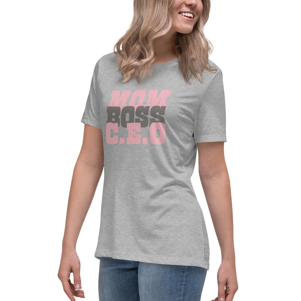 Mom Boss C.E.O Graphic Tee - Celebrate Her Strength, T-shirts, $ 32.50, A Moment Of Now™