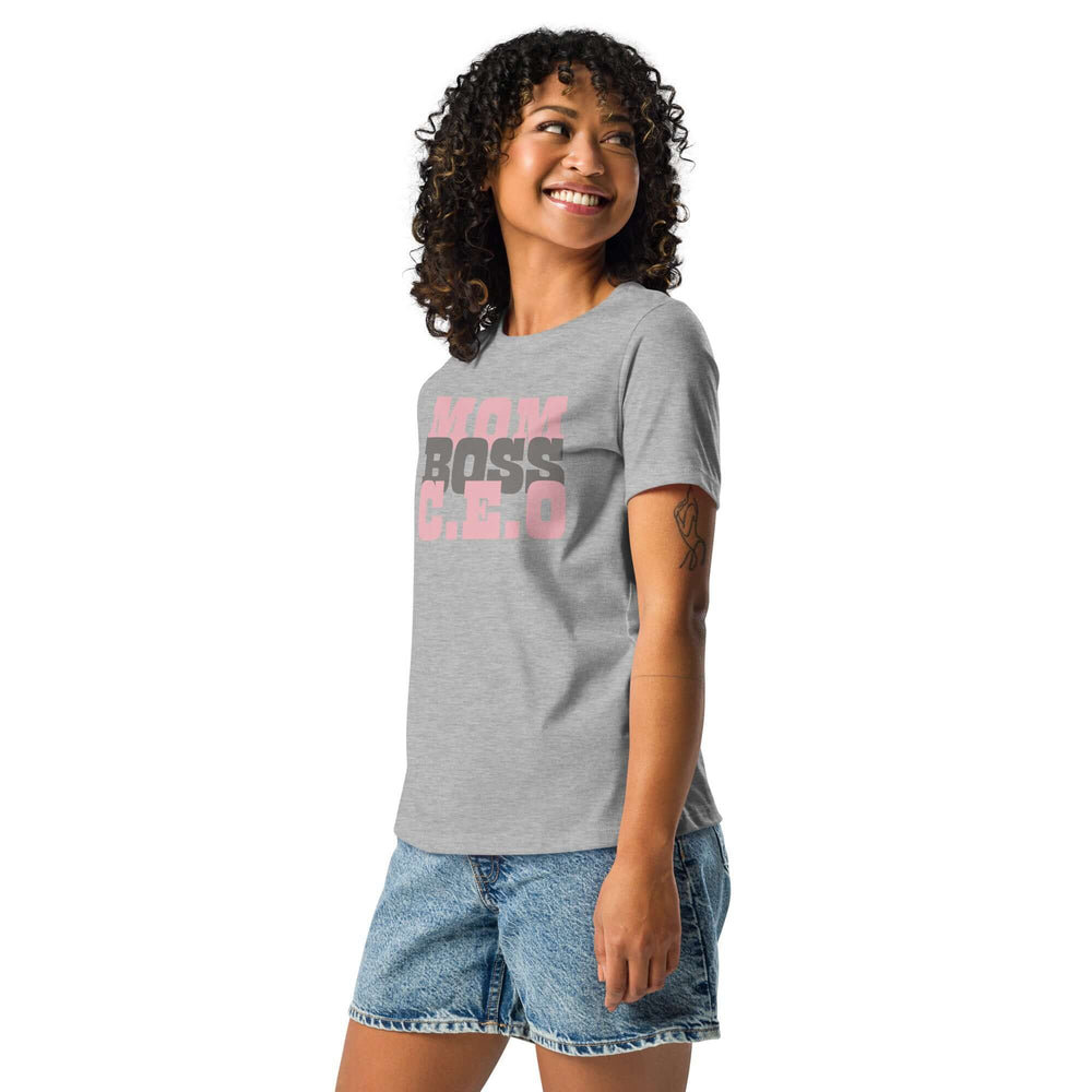 Mom Boss C.E.O Graphic Tee - Celebrate Her Strength, T-shirts, $ 32.50, A Moment Of Now™