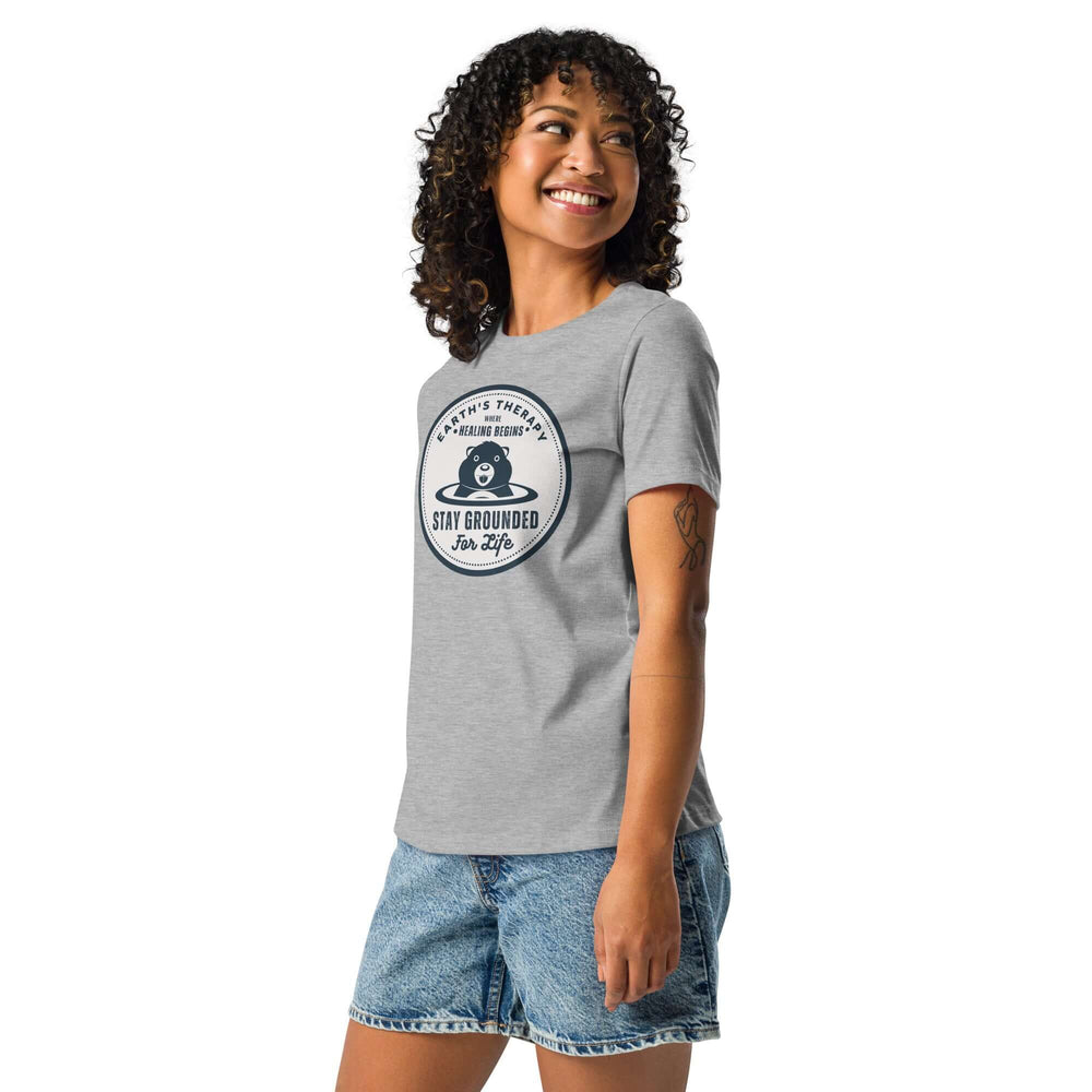 Earth's Therapy Grounding T-Shirt | Comfort & Style, T-shirts, $ 32.50, A Moment Of Now™
