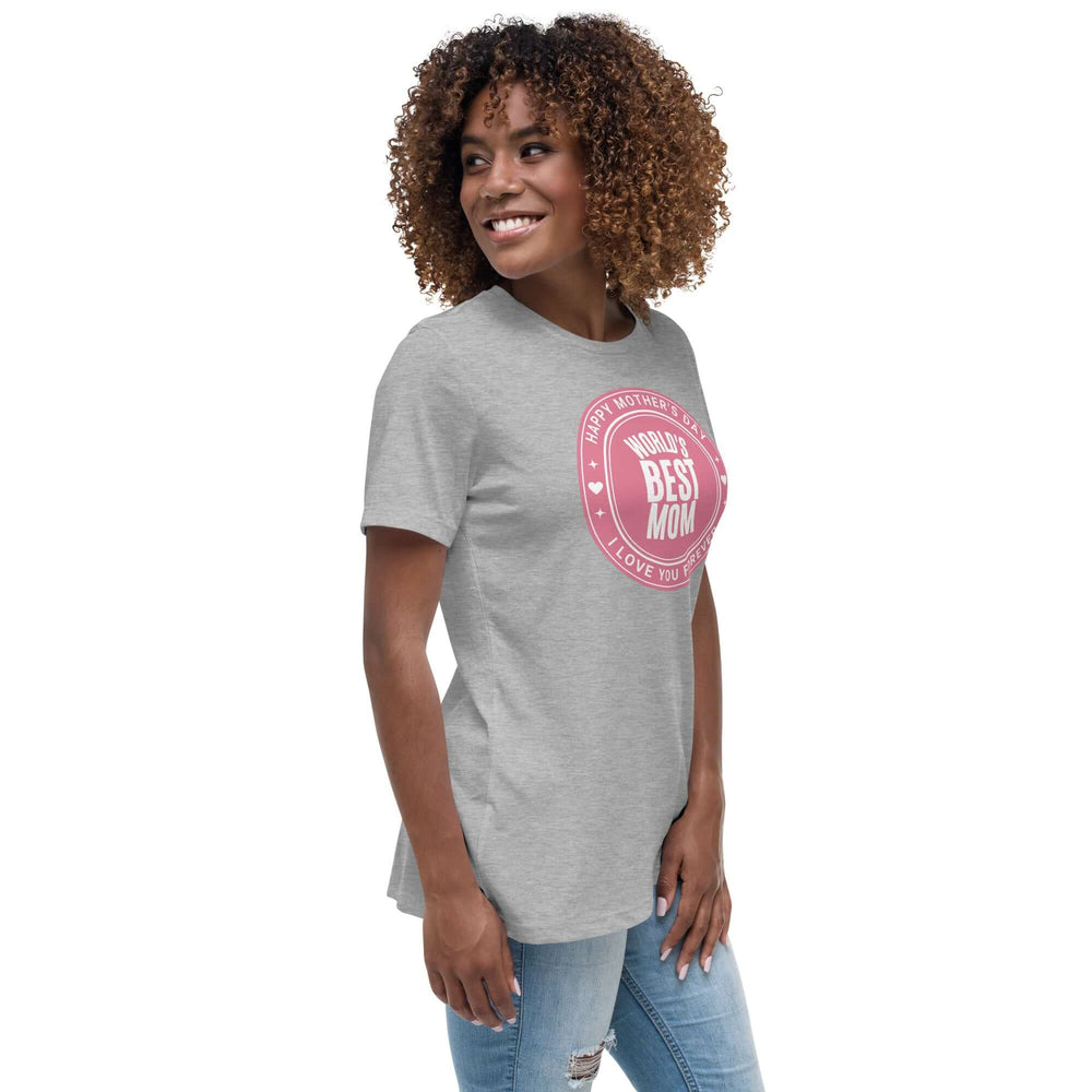 World's Best Mom Graphic Relaxed T-Shirt, T-shirts, $ 32.50, A Moment Of Now™
