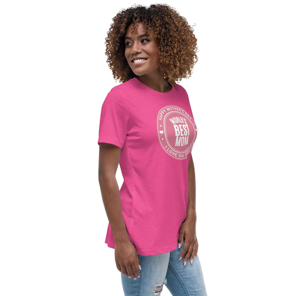 World's Best Mom Graphic Relaxed T-Shirt, T-shirts, $ 32.50, A Moment Of Now™