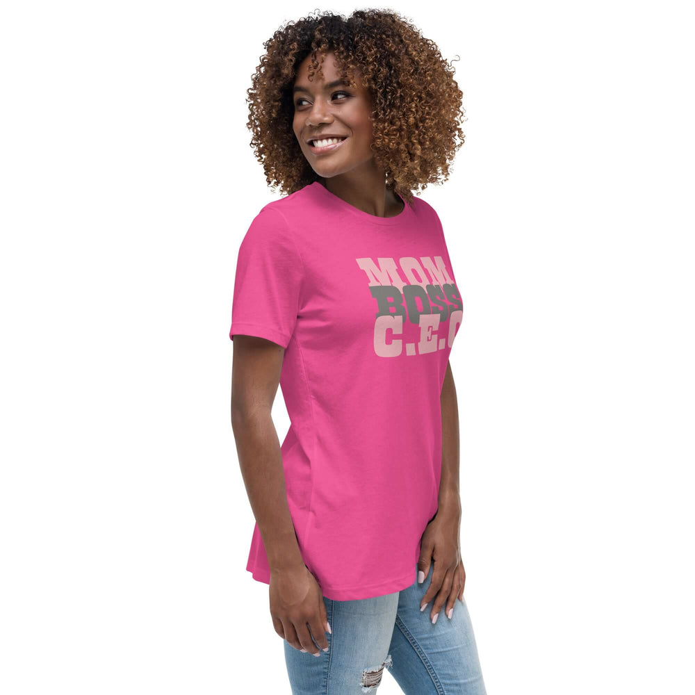 Mom Boss C.E.O Graphic Tee - Celebrate Her Strength, T-shirts, $ 32.50, A Moment Of Now™