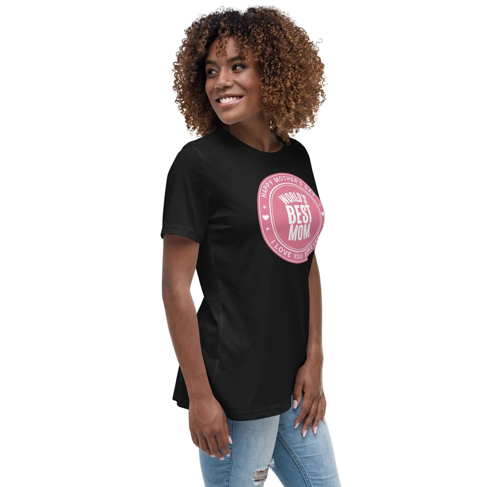 World's Best Mom Graphic Relaxed T-Shirt, T-shirts, $ 32.50, A Moment Of Now™