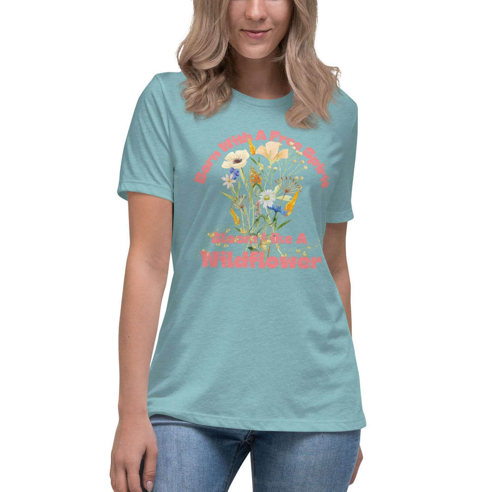 Free Spirit Wildflower Statement Graphic T-Shirt, T-shirts, $ 32.00, A Moment Of Now™