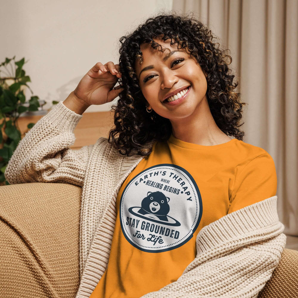 Earth's Therapy Grounding T-Shirt | Comfort & Style, T-shirts, $ 32.50, A Moment Of Now™