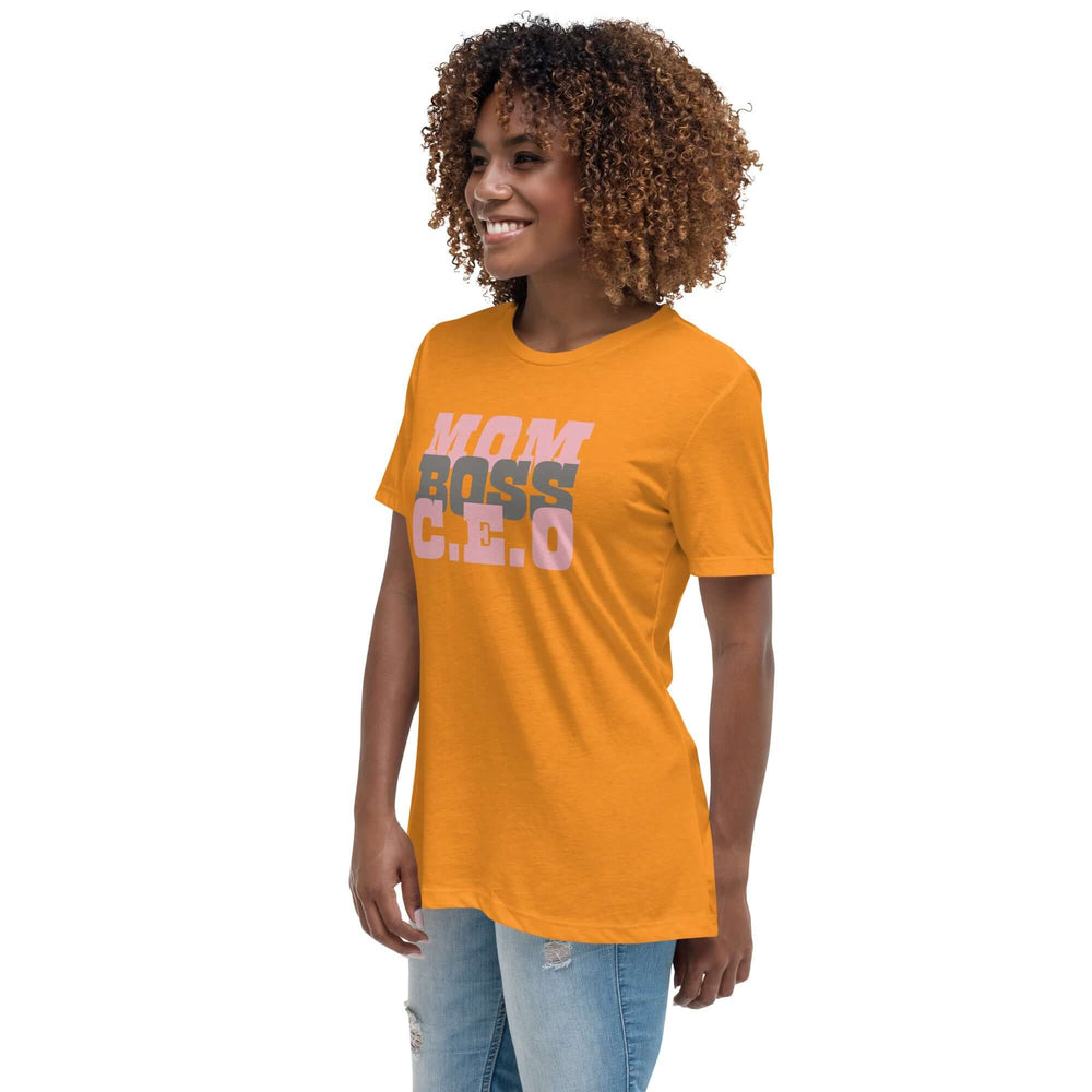 Mom Boss C.E.O Graphic Tee - Celebrate Her Strength, T-shirts, $ 32.50, A Moment Of Now™