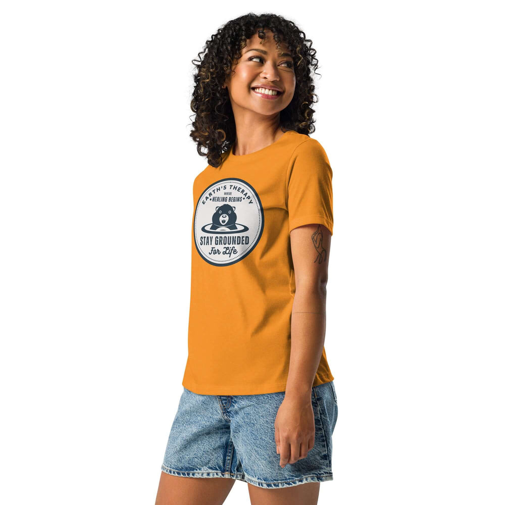Earth's Therapy Grounding T-Shirt | Comfort & Style, T-shirts, $ 32.50, A Moment Of Now™