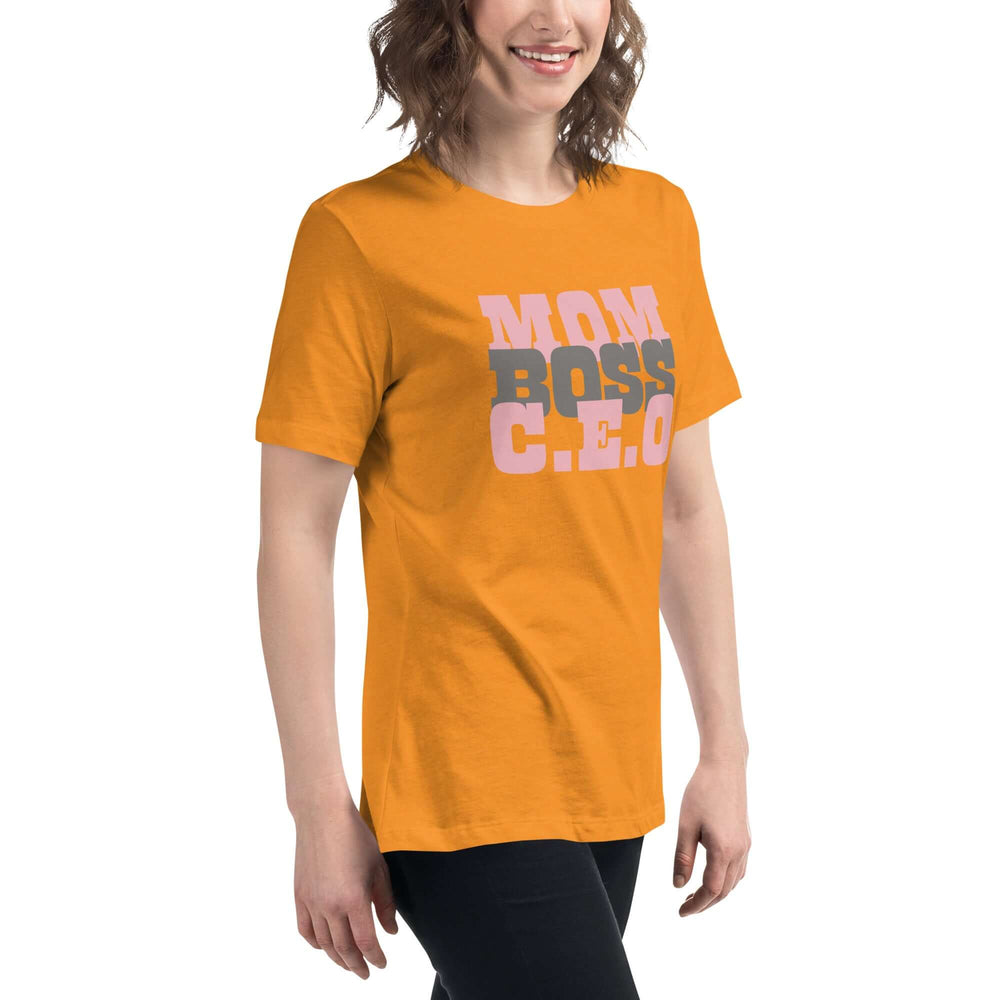 Mom Boss C.E.O Graphic Tee - Celebrate Her Strength, T-shirts, $ 32.50, A Moment Of Now™