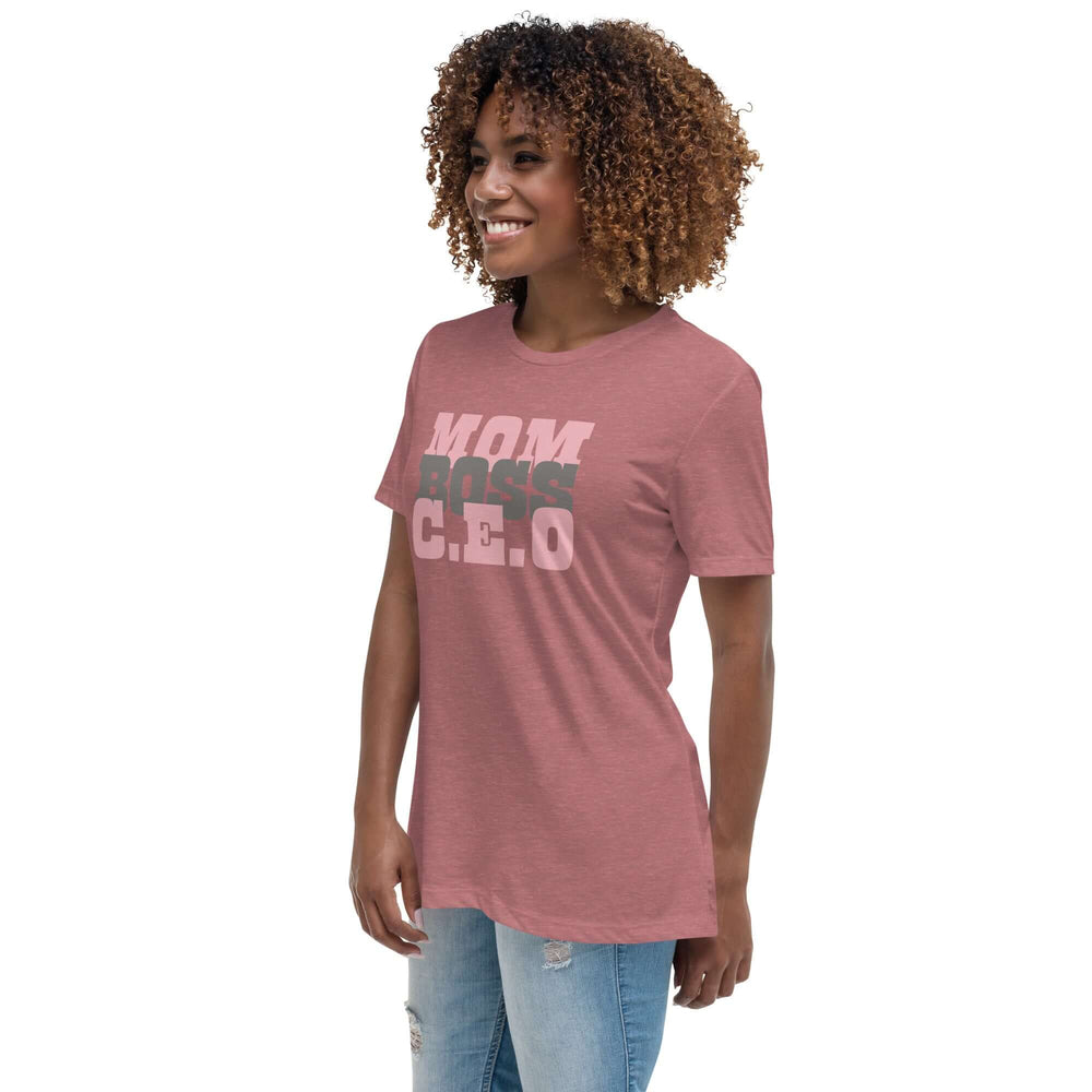 Mom Boss C.E.O Graphic Tee - Celebrate Her Strength, T-shirts, $ 32.50, A Moment Of Now™