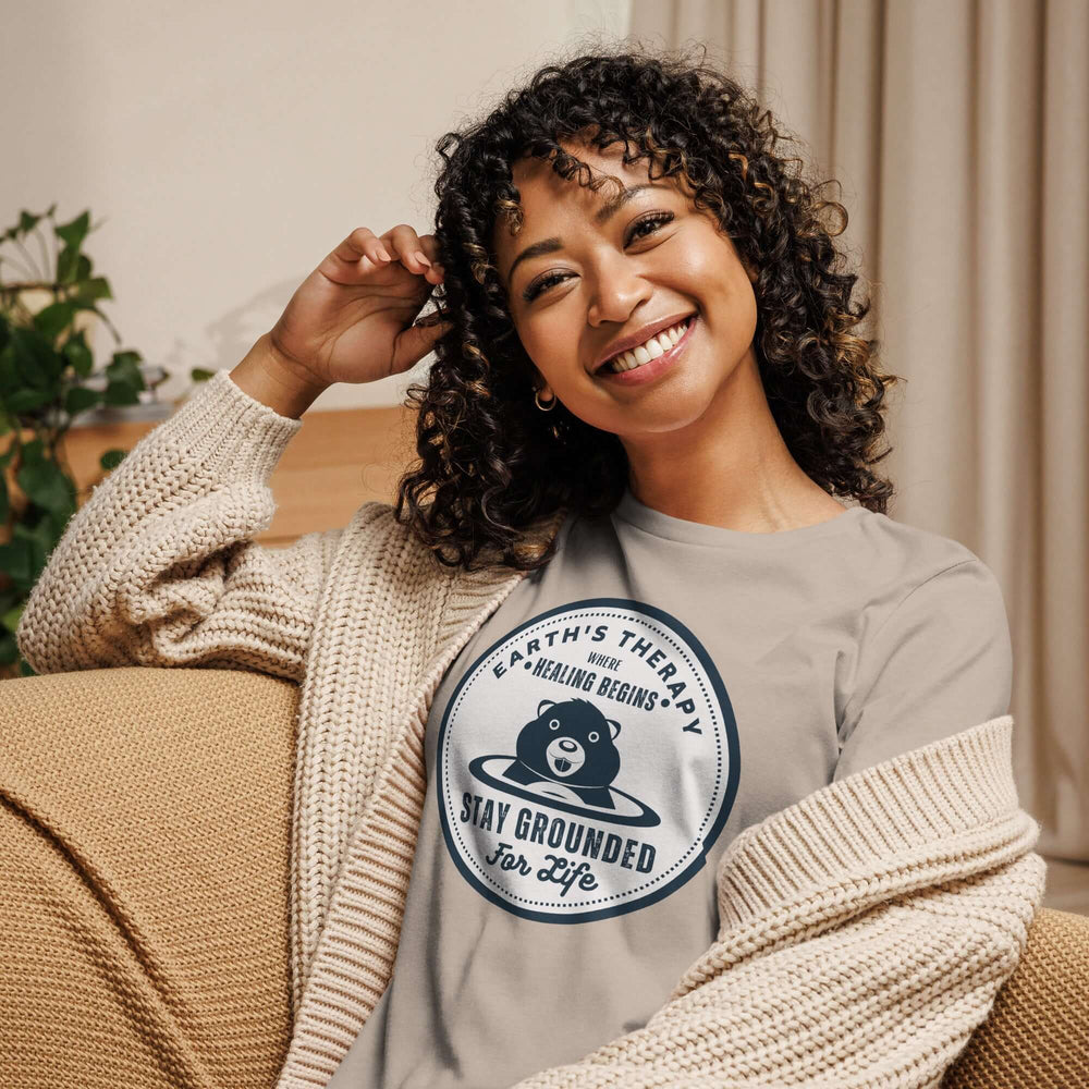 Earth's Therapy Grounding T-Shirt | Comfort & Style, T-shirts, $ 32.50, A Moment Of Now™