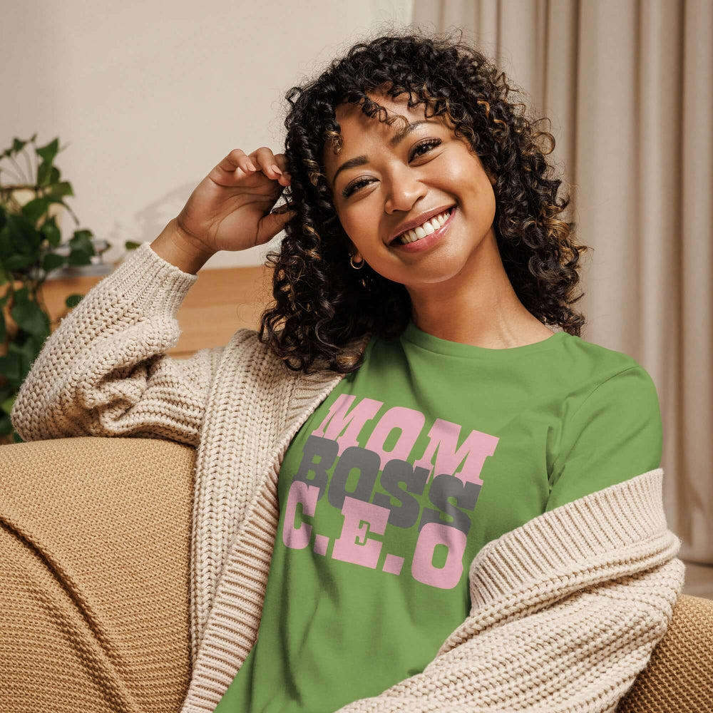 Mom Boss C.E.O Graphic Tee - Celebrate Her Strength, T-shirts, $ 32.50, A Moment Of Now™