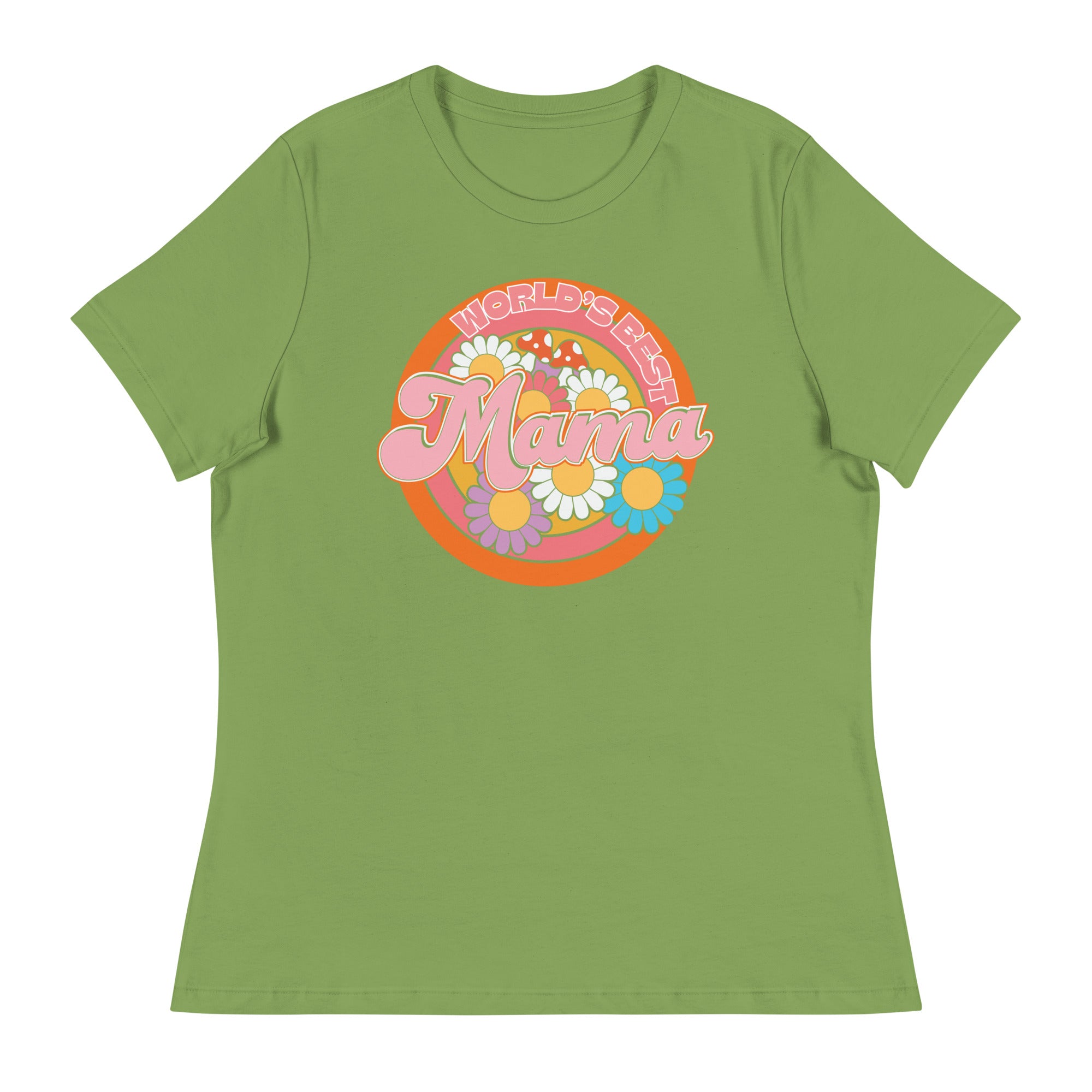 World's Best Mama Relaxed T-Shirt | Comfort & Style, T-shirts, $ 32.50, A Moment Of Now™