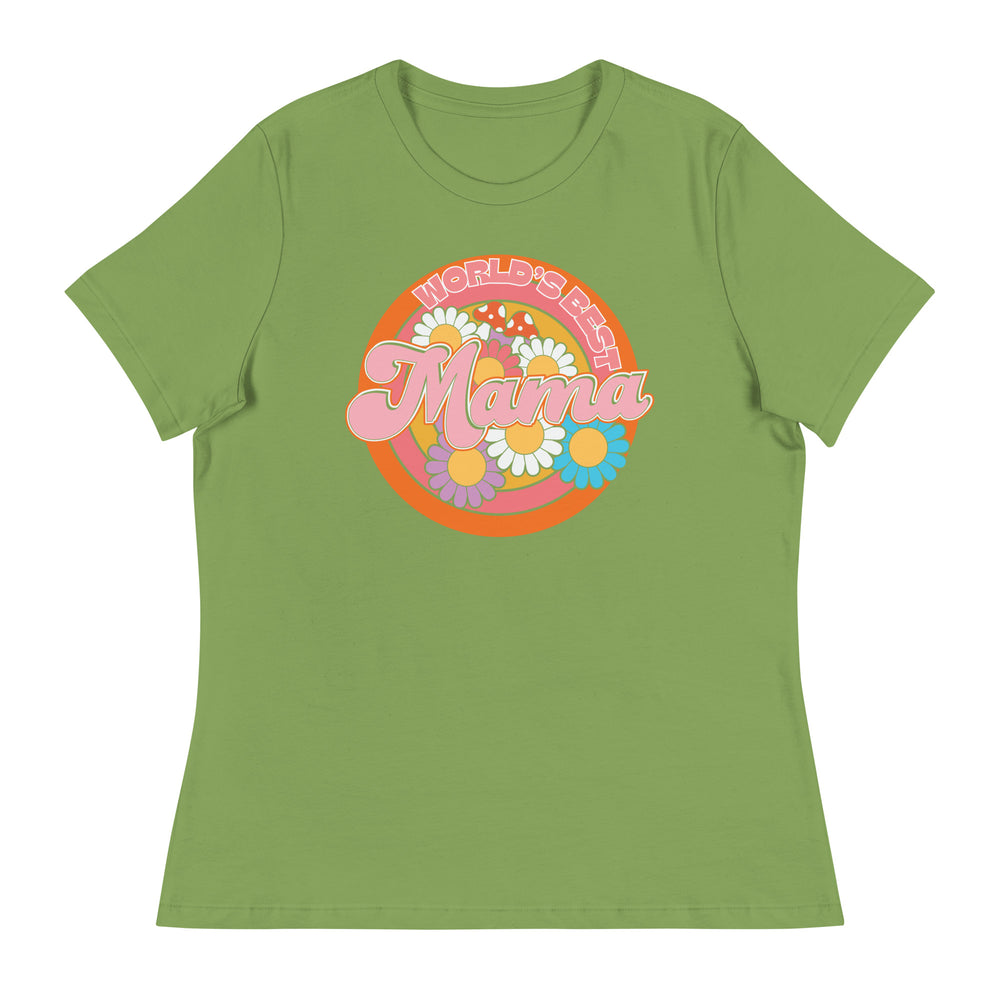 World's Best Mama Relaxed T-Shirt | Comfort & Style, T-shirts, $ 32.50, A Moment Of Now™