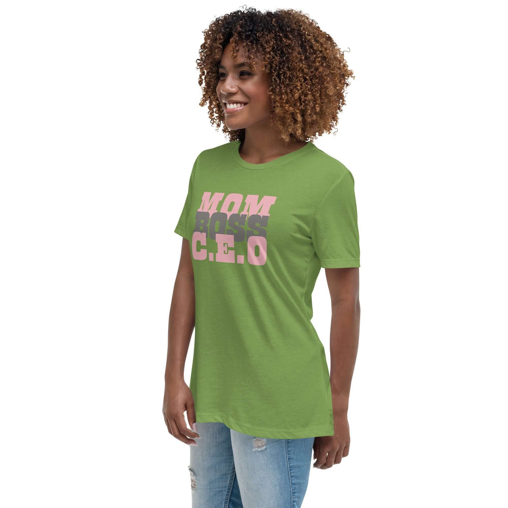Mom Boss C.E.O Graphic Tee - Celebrate Her Strength, T-shirts, $ 32.50, A Moment Of Now™