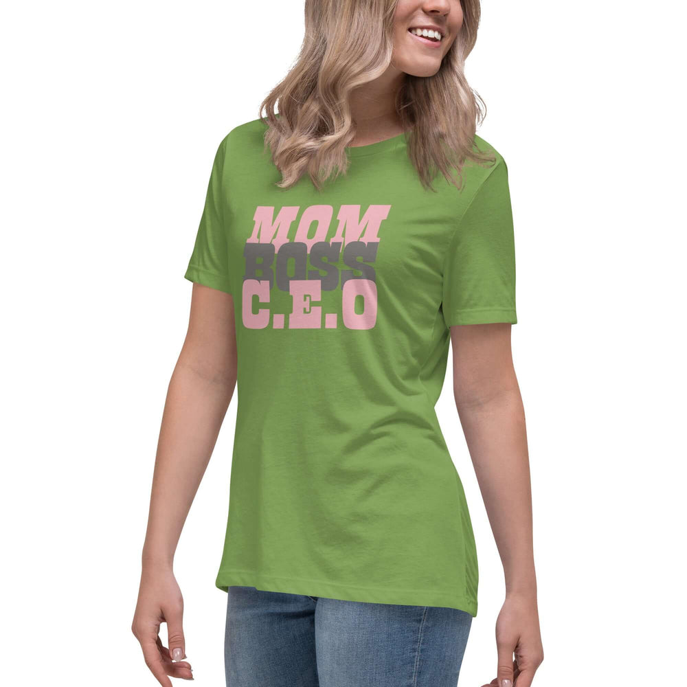 Mom Boss C.E.O Graphic Tee - Celebrate Her Strength, T-shirts, $ 32.50, A Moment Of Now™