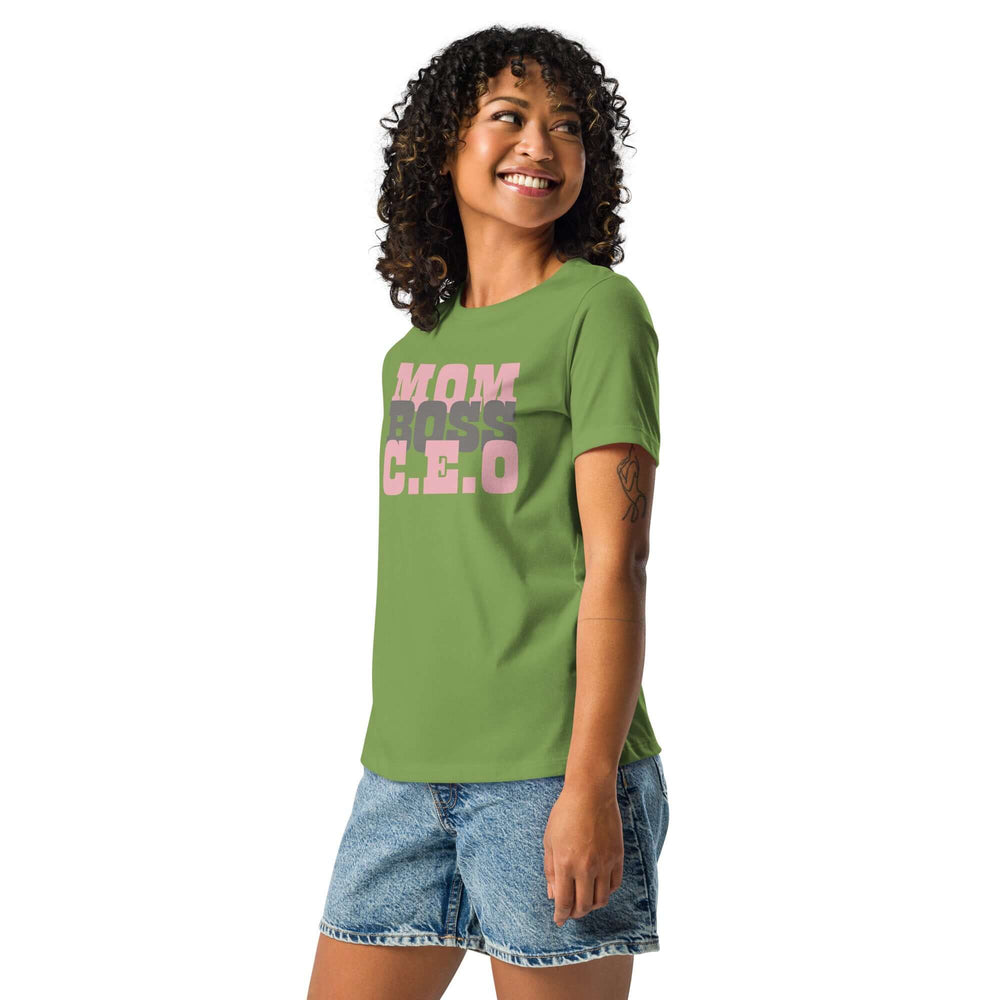 Mom Boss C.E.O Graphic Tee - Celebrate Her Strength, T-shirts, $ 32.50, A Moment Of Now™