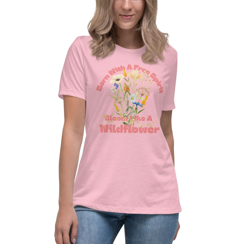 Free Spirit Wildflower Statement Graphic T-Shirt, T-shirts, $ 32.00, A Moment Of Now™