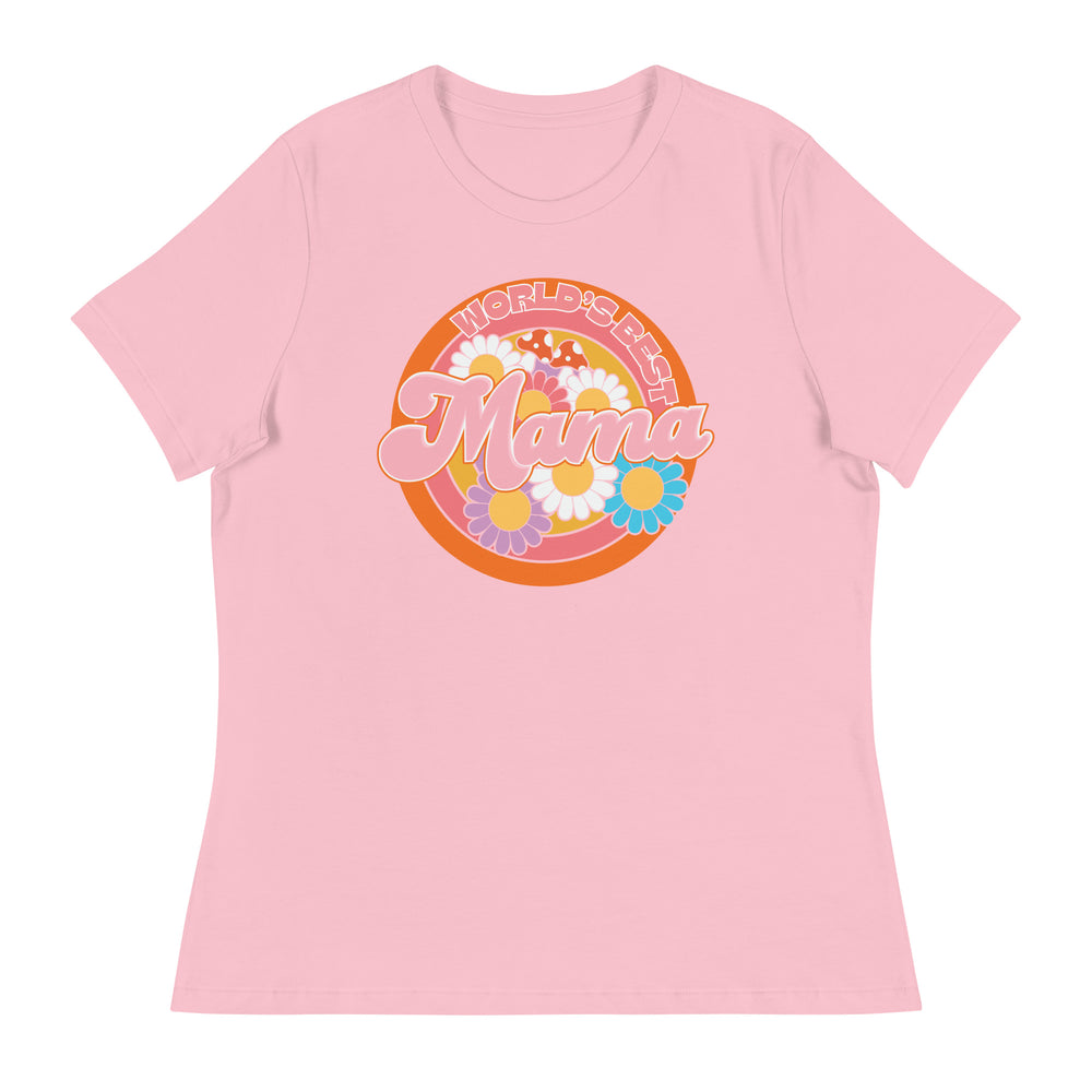 World's Best Mama Relaxed T-Shirt | Comfort & Style, T-shirts, $ 32.50, A Moment Of Now™