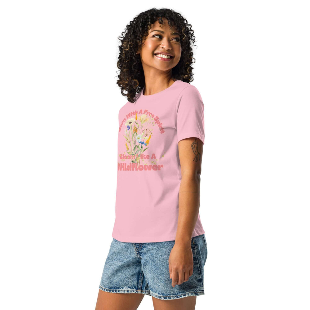 Free Spirit Wildflower Statement Graphic T-Shirt, T-shirts, $ 32.00, A Moment Of Now™