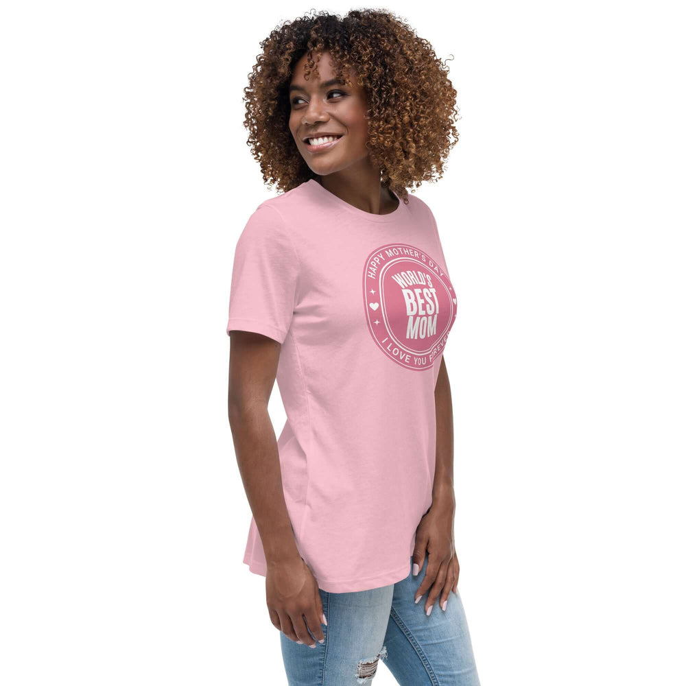 World's Best Mom Graphic Relaxed T-Shirt, T-shirts, $ 32.50, A Moment Of Now™